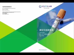 Orange Top Throttle Activator Blutentnahme-Rohr Pro Gerinnung