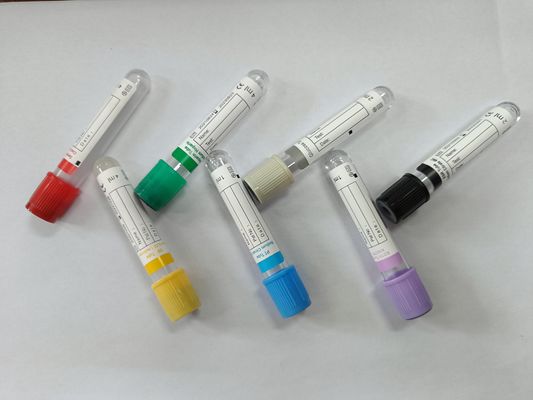 Vacuum Blood Collection Tube For Plasma Specimen Draw Volume 1-10ml From Disposable Medical Supplies