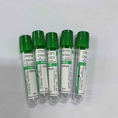 CP-NH (LH) Heparin-Rohr-Vakuumblut-Sammlungs-Grün Lithium-5ml