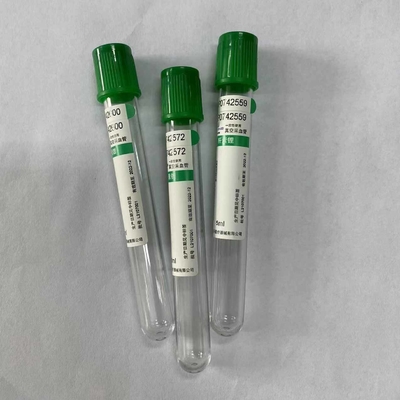 Grünes Lithium-Heparin-Rohr der Kappen-5ml für Routine-Clinicalbiochemistry-Tests