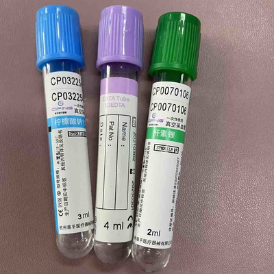 Plasma-Exemplar Pint-Rohr mit blauer Kappe 1.8ml - 8ml