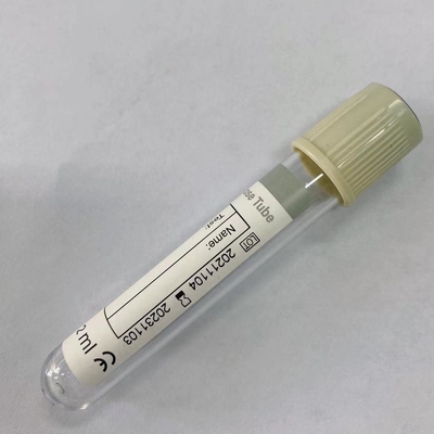 Natriumfluorid-Rohr für Glukose EDTA Heparin-Rohr Grey Cap
