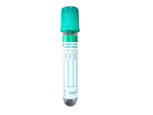 Blut-Sammlungs-Lithium-Heparin-Rohr-schneller Notbiochemisches Prüfungsvakuum