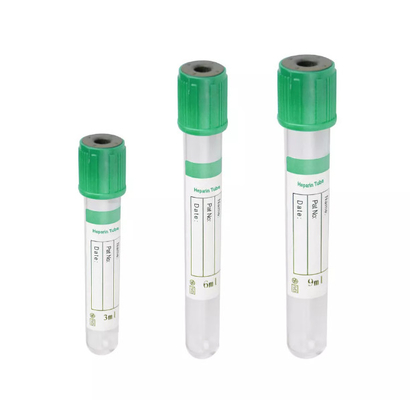 Krankenhaus-Gebrauchs-Lithium-Heparin-Rohr-medizinische Blut-Sammlungs-Plastiknatrium