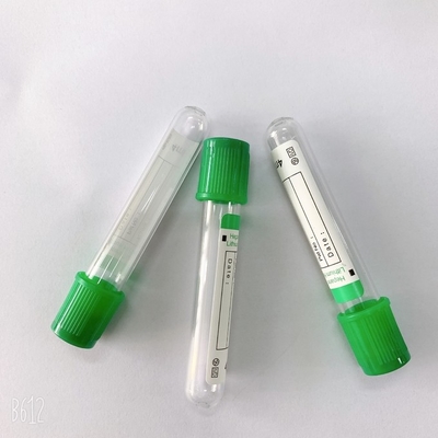 Plastikglasnatriumlithium-Heparin-Rohr für Vakuumblut-Sammlung
