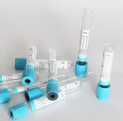 Kundengebundener Logo Disposable Pt Blood Collections-Rohr-Plastik