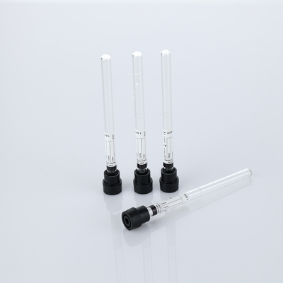 Schwarz 8x120mm 1,28ml Glas Vakuum ESR-Rohr für die Blutentnahme mit Natriumcitrat