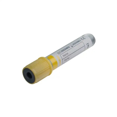 6 ml Gel- und Gerinnungsaktivatorrohr Gelb Top Vakuum-Blutentnahme-Rohr