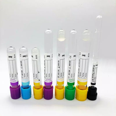 1-10ml PET- und Glas-Einweg-Vakuumblutentnahmeröhrchen, kundenspezifische Etiketten verfügbar